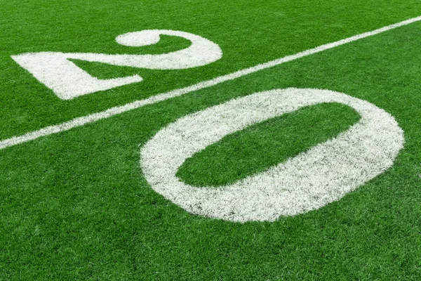 Football field — Stock Photo, Image