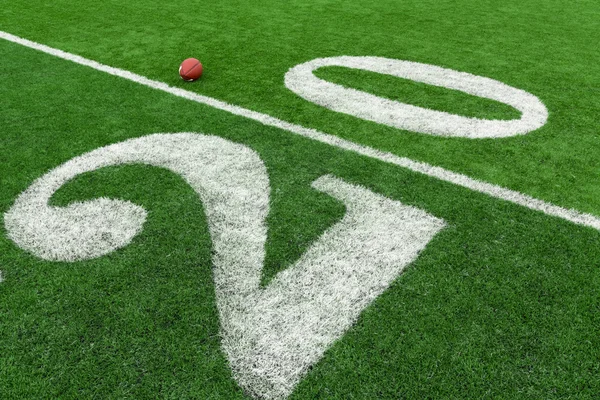 Football field — Stock Photo, Image