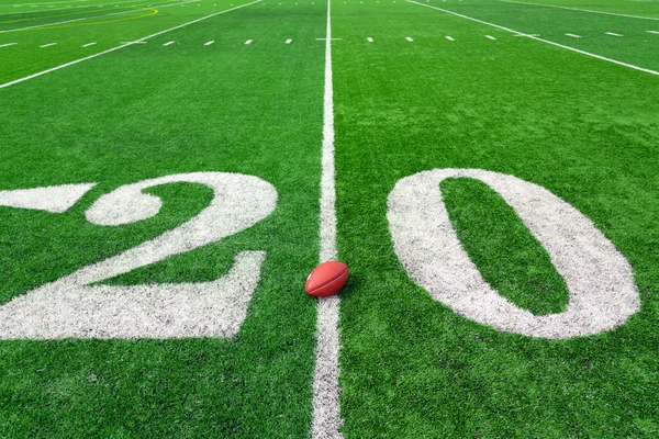 Football field — Stock Photo, Image