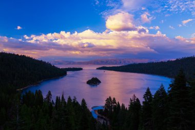 Lake tahoe günbatımı