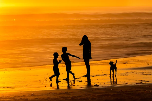 Mutlu aile — Stok fotoğraf