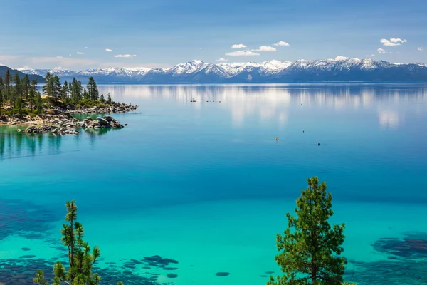 Kayaking Lake Tahoe — Stock Photo, Image