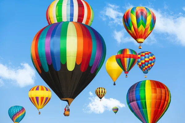 Αερόστατο θερμού αέρα — Φωτογραφία Αρχείου