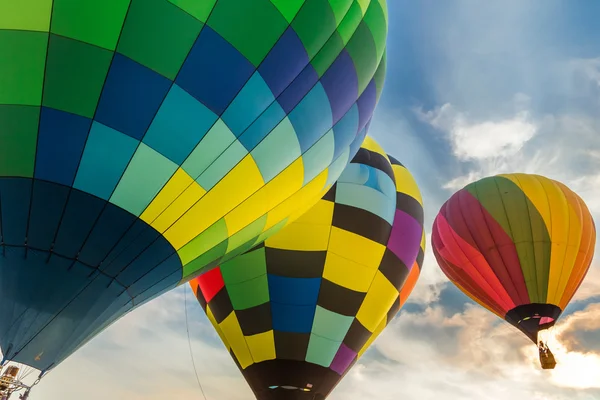 Heißluftballons — Stockfoto