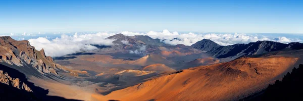 Kraterze Haleakala panorama — Zdjęcie stockowe