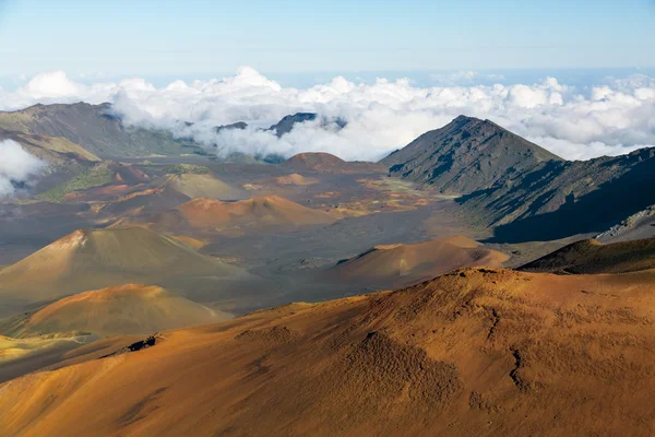 Krater wulkanu Haleakala — Zdjęcie stockowe
