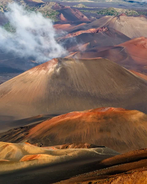 Krater wulkanu Haleakala — Zdjęcie stockowe