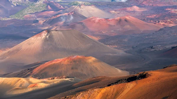 Kráter sopky Haleakala — Stock fotografie