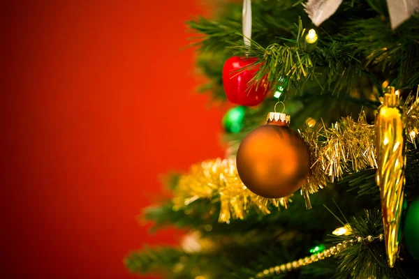 Árbol de Navidad fondo — Foto de Stock