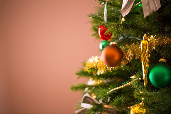 Christmas tree background