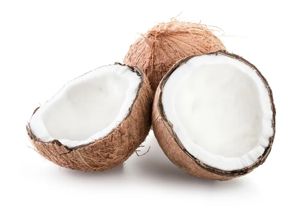 Frutos de coco aislados — Foto de Stock