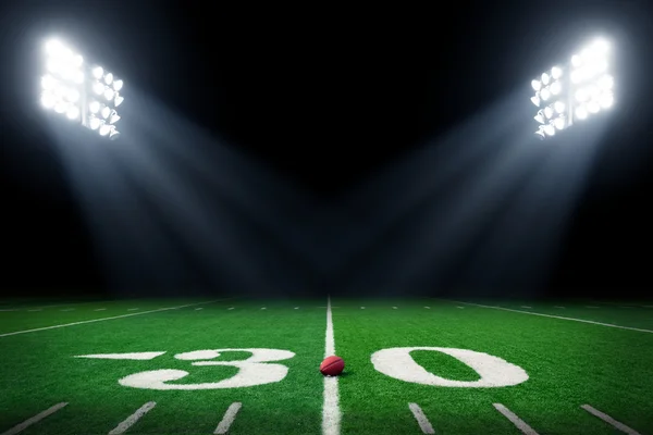 Football field background — Stock Photo, Image