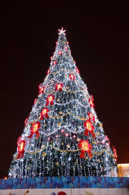 Geceleyin Noel ağacı