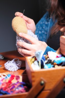 Örme koyun yapımında