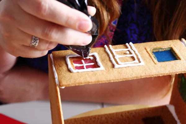 Making of gingerbread house