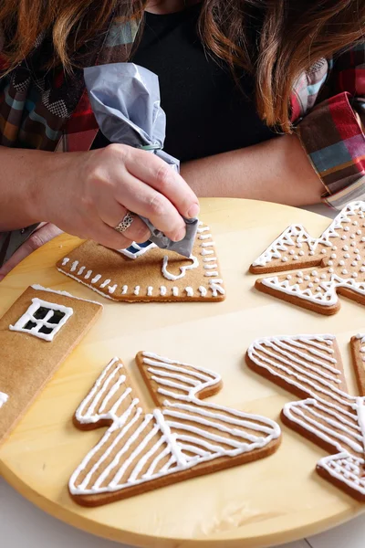 Making of gingerbread house