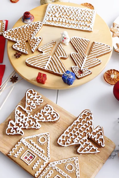 Pierniki świąteczne ciasteczka — Zdjęcie stockowe