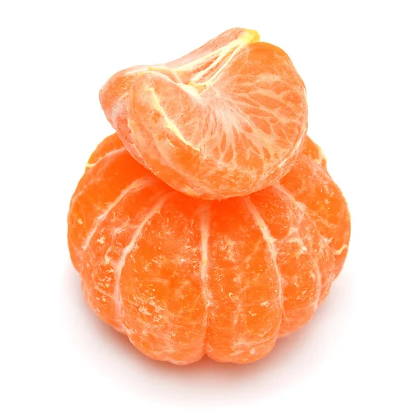 Tranches de mandarine pelée — Photo