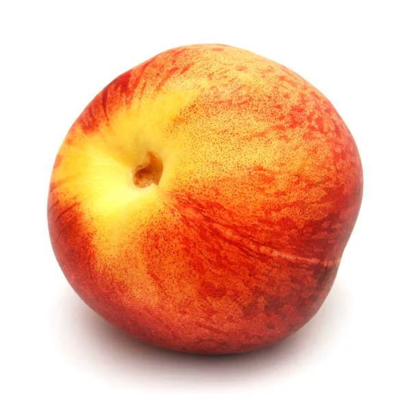 Nectarine on white — Stock Photo, Image