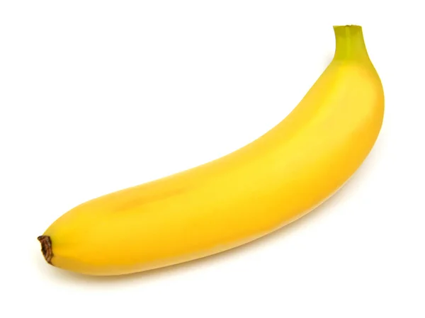 En gul banan — Stockfoto