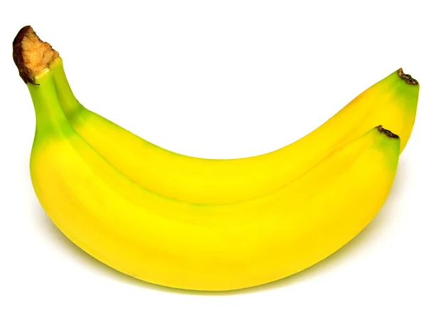 Um bando de bananas brilhantes — Fotografia de Stock