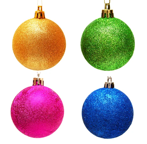 Collection of christmas balls — Stock Photo, Image