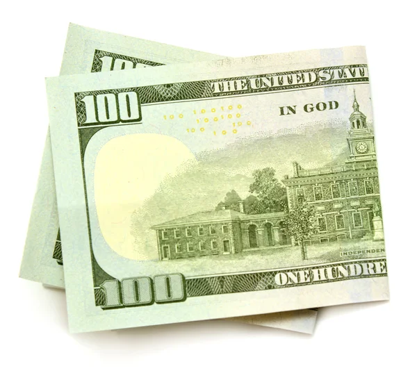 One hundred dollars banknotes — Stock Photo, Image