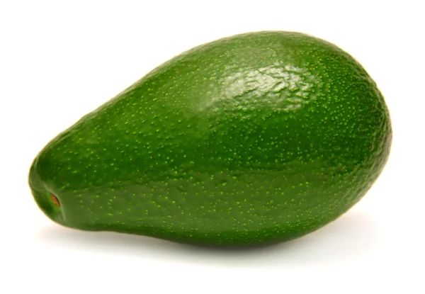 Avocado geïsoleerd op wit — Stockfoto