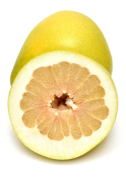 Pomelo fatiado — Fotografia de Stock