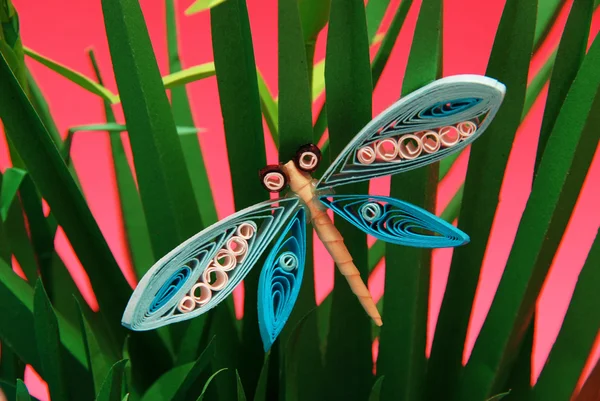 Papieru origami motyla — Zdjęcie stockowe