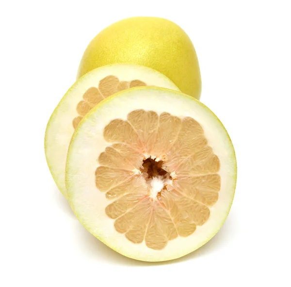 Dilimlenmiş pomelo — Stok fotoğraf