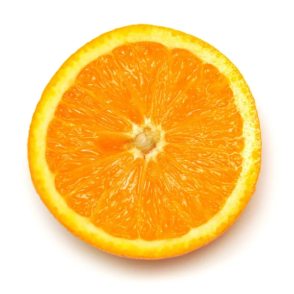 Metade da fruta laranja — Fotografia de Stock