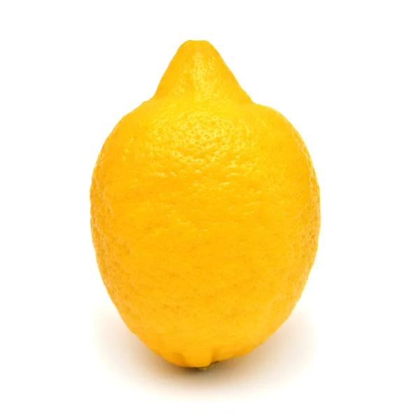 Bir limon izole — Stok fotoğraf