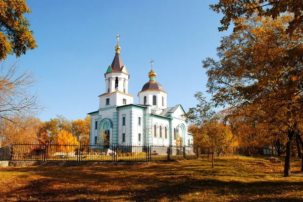 Православна Церква в смт. — стокове фото