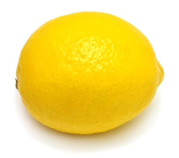 Citron entier sur blanc — Photo