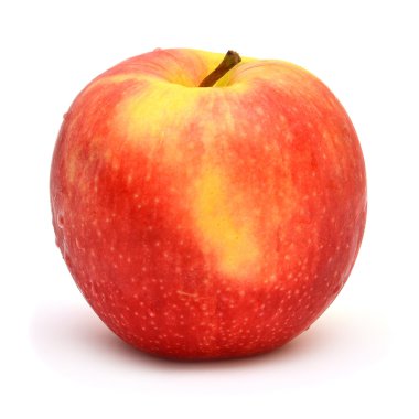 Red apple isolated clipart