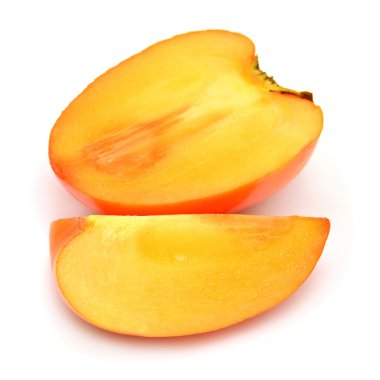 Dilim ve Trabzon hurması yarısı