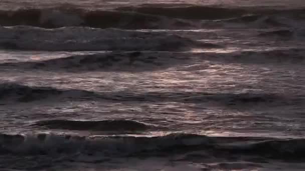 Sea Evening Surf. Nature Contexte .