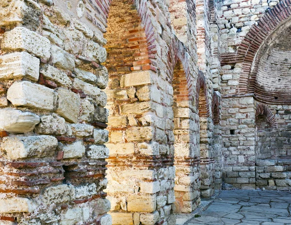 Bulgaria. Wall of Old Nessebar. — Stock Photo, Image