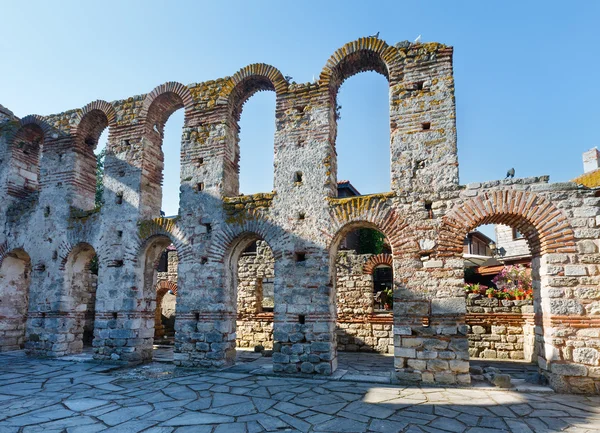 Bulgaria. Wall of Old Nessebar. — Stock Photo, Image