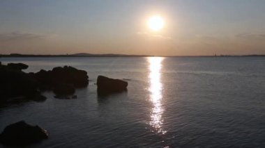 Günbatımı Yalı manzara.