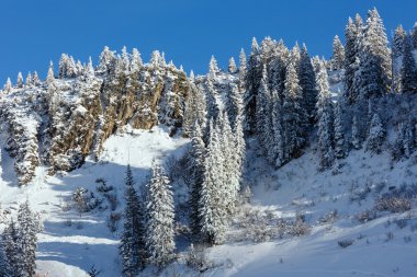 Kış dağ (Avusturya, Tyrol)