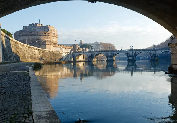 Rome city morning view, Italy. — Stock Photo, Image