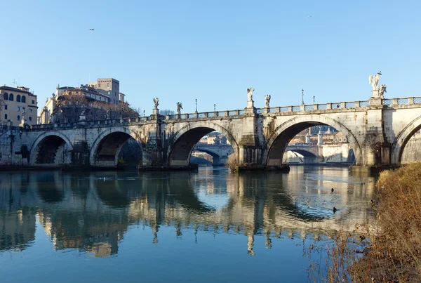 Rome city morning view, Italy. — Stock Photo, Image