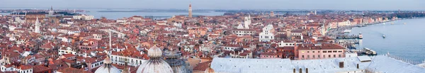 Venecia ciudad (Italia) top panorama . — Foto de Stock