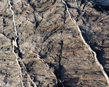 Kaya parçası yakın çekim. 