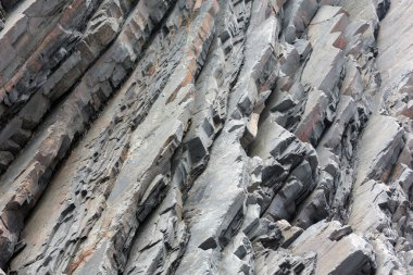 Kaya parçası yakın çekim. 