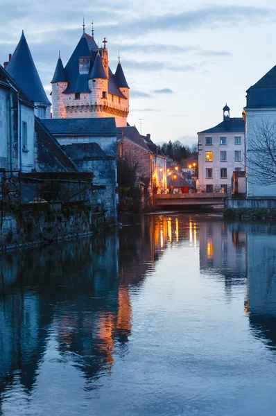 Královská města Loches (Francie). — Stock fotografie