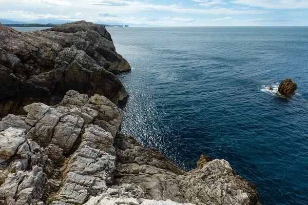 海の海岸線の風景. — ストック写真