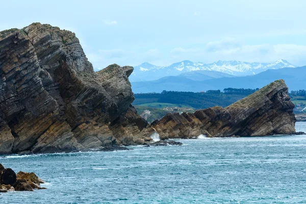 Paisaje costa del océano . —  Fotos de Stock